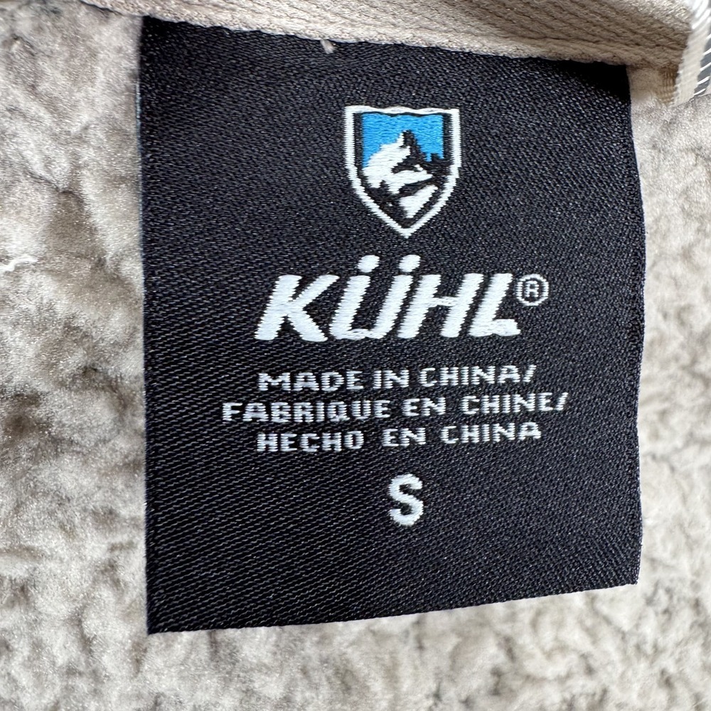 KUHL Elixir High Pile Stretch Fleece Jacket‎ Womens Small Ivory Soft Never Worn - Picture 2 of 15